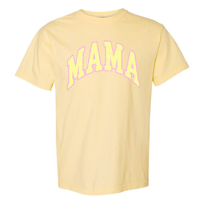 'Distressed Varsity Mama' T-Shirt - United Monograms