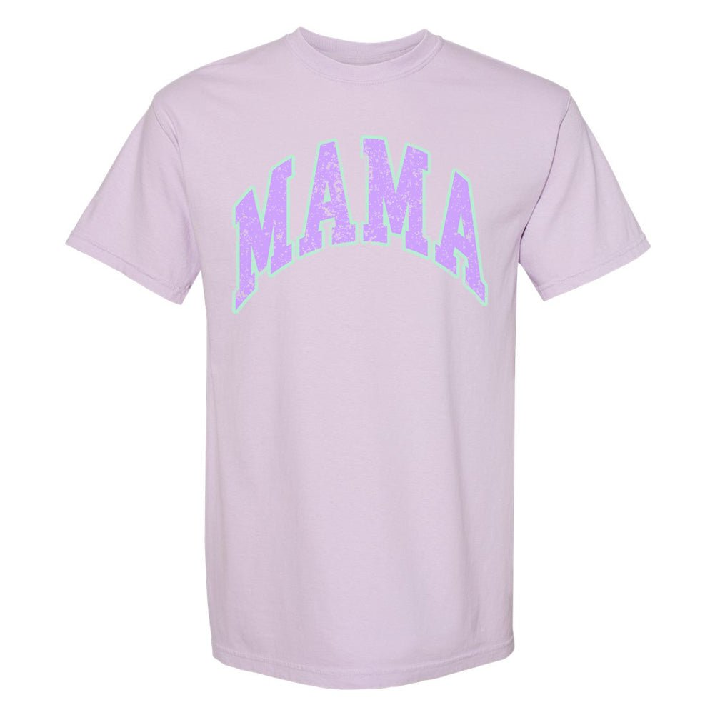 'Distressed Varsity Mama' T-Shirt - United Monograms