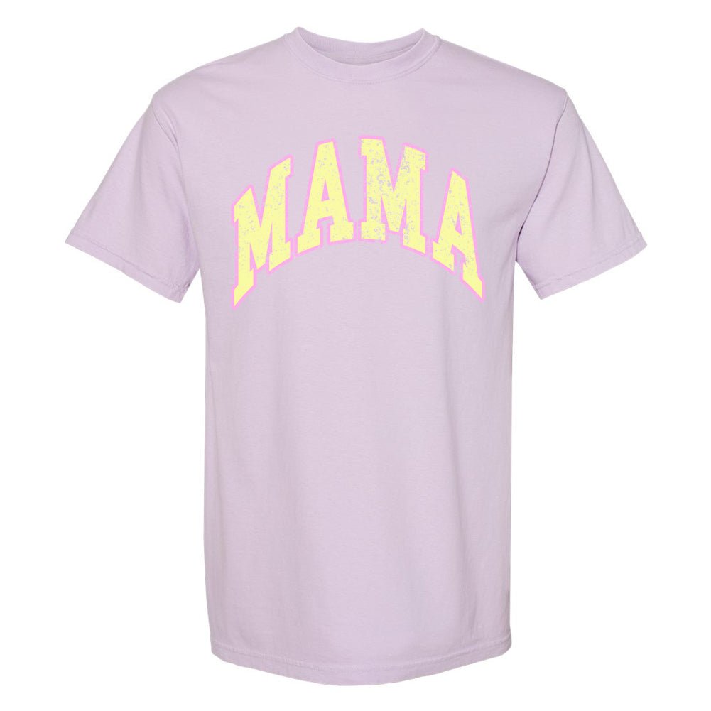 'Distressed Varsity Mama' T-Shirt - United Monograms