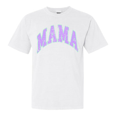 'Distressed Varsity Mama' T-Shirt - United Monograms