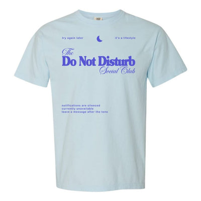 'Do Not Disturb Social Club' T-Shirt - United Monograms