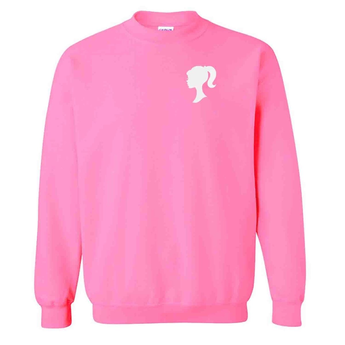 'Doll Silhouette' Crewneck Sweatshirt - United Monograms