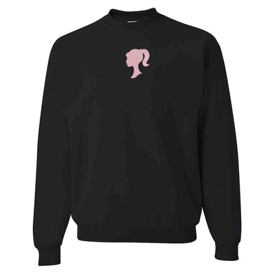 'Doll Silhouette' Crewneck Sweatshirt - United Monograms