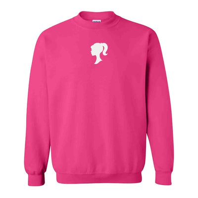 'Doll Silhouette' Crewneck Sweatshirt - United Monograms