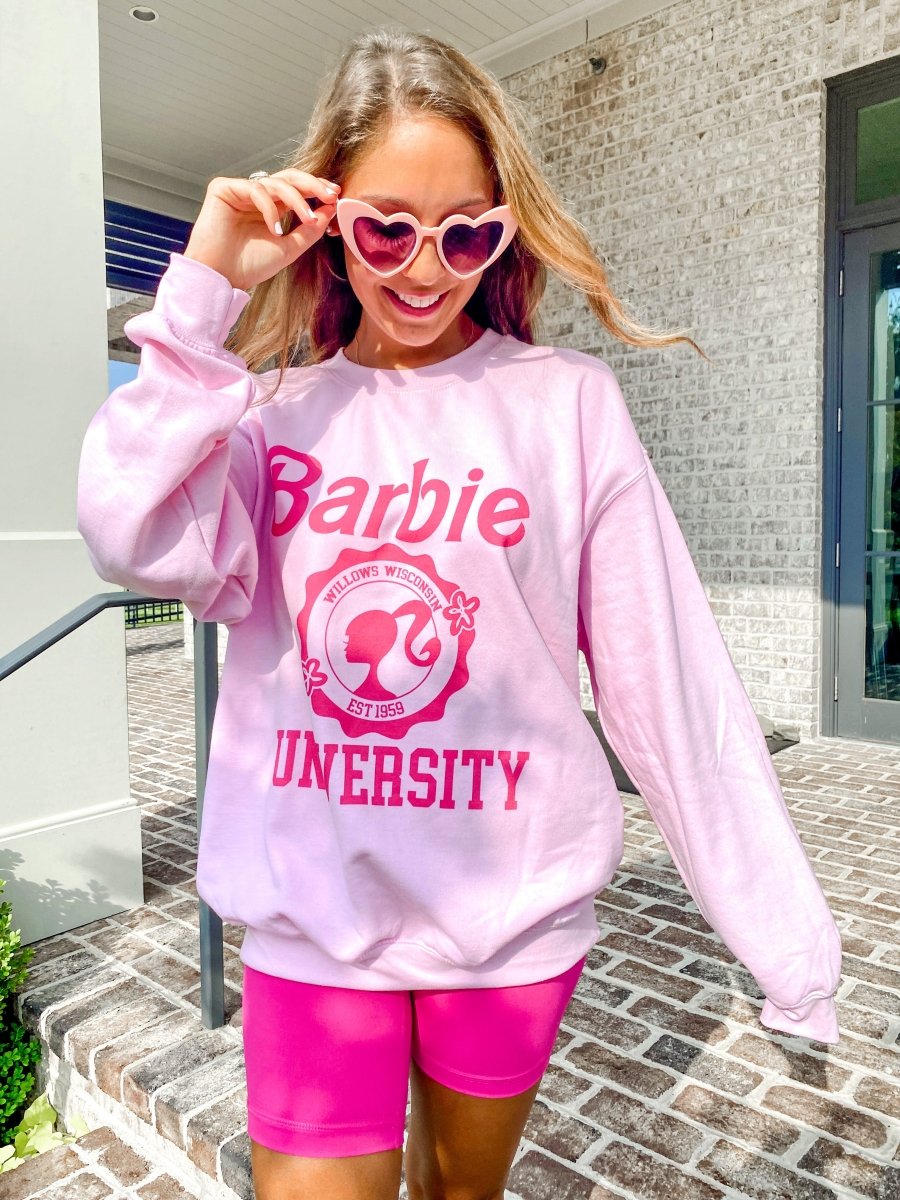 'Doll University' Crewneck Sweatshirt - United Monograms