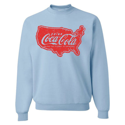 'Drink Cola Road Trip' Crewneck Sweatshirt - United Monograms