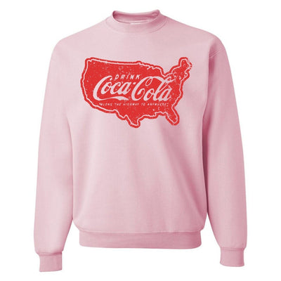 'Drink Cola Road Trip' Crewneck Sweatshirt - United Monograms