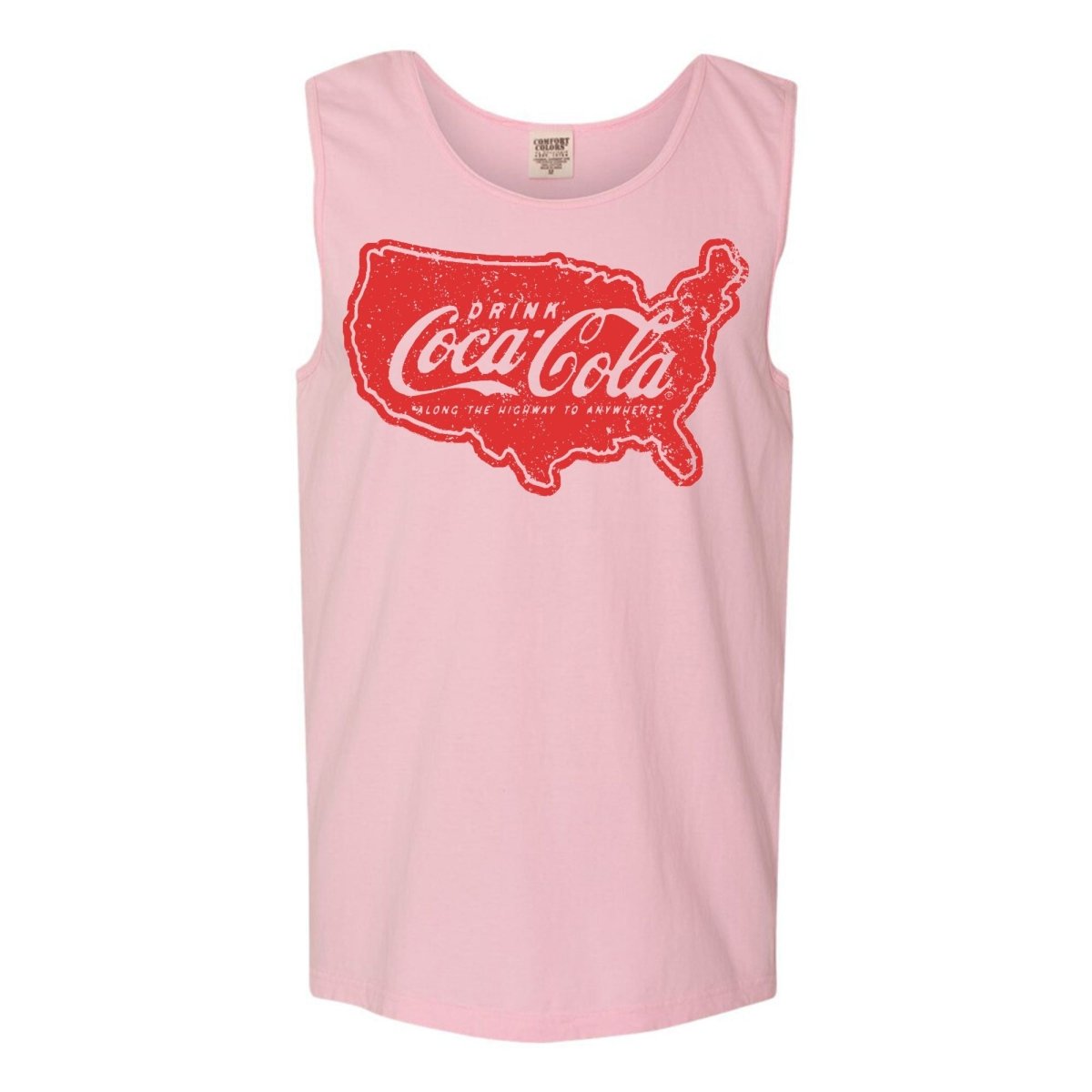 'Drink Cola Road Trip' Tank Top - United Monograms