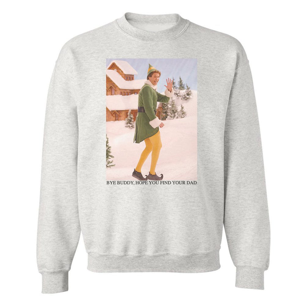 Elf 'Bye Buddy' Crewneck Sweatshirt - United Monograms