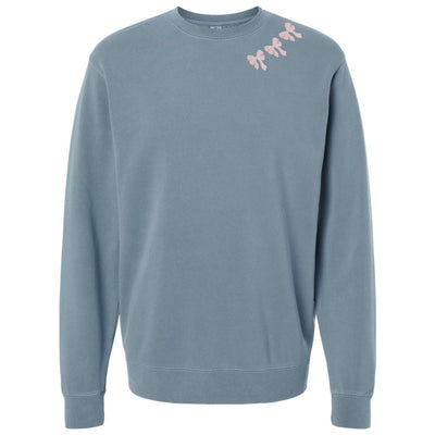 Embroidered 'Bow Collar' Cozy Crew - United Monograms