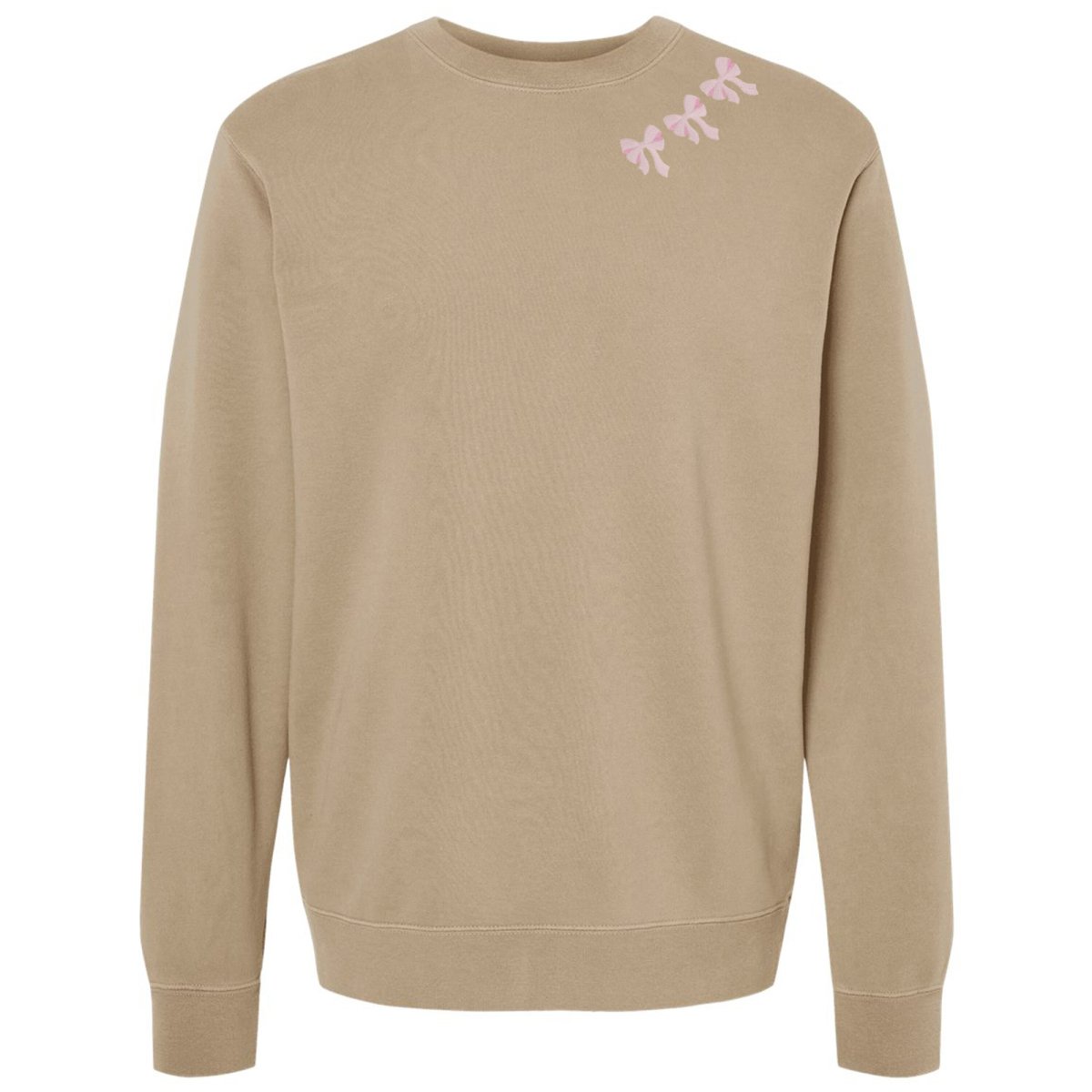 Embroidered 'Bow Collar' Cozy Crew - United Monograms