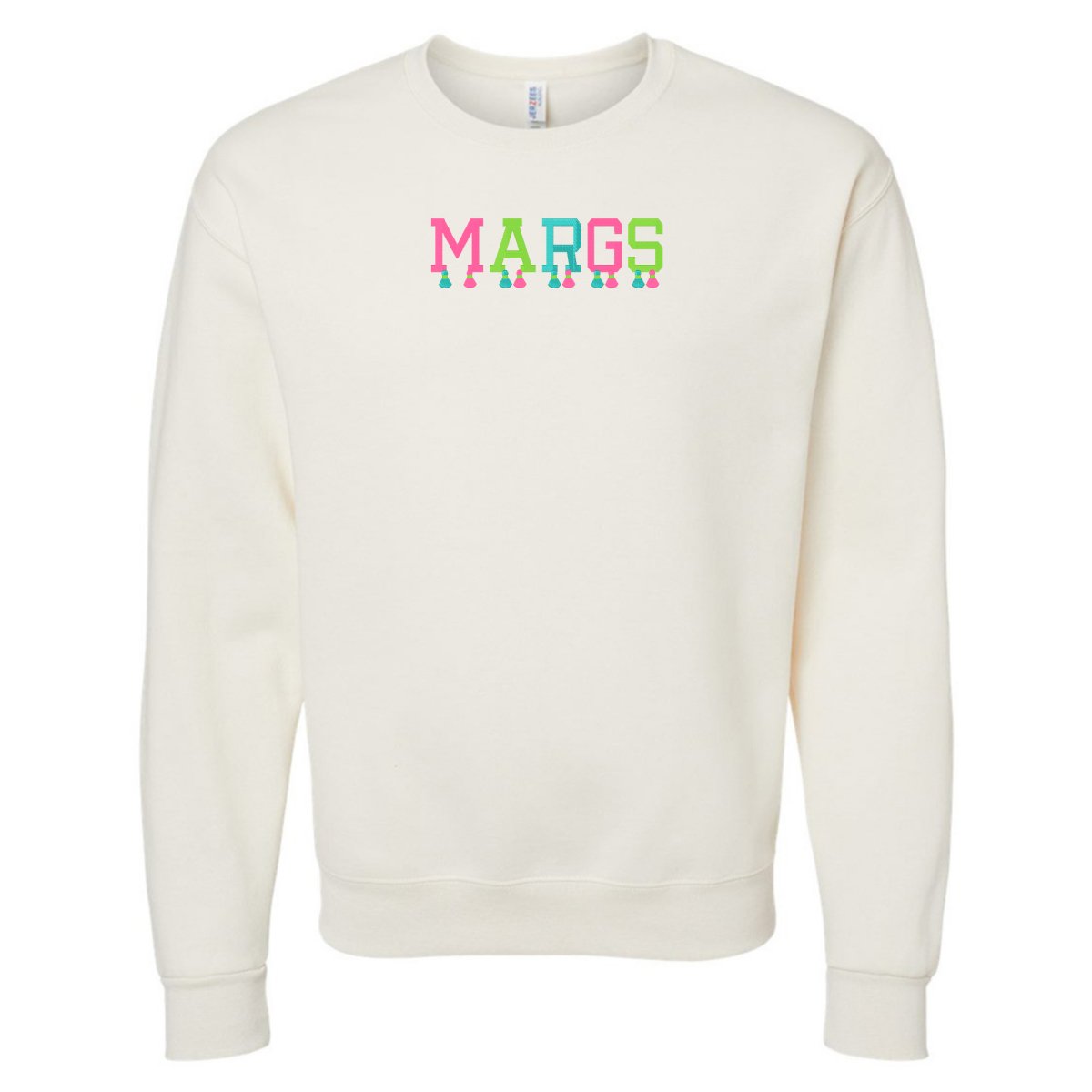 Embroidered Tasseled 'Margs' Sweatshirt - United Monograms