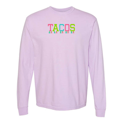 Embroidered Tasseled 'Tacos' Long Sleeve - United Monograms