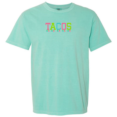 Embroidered Tasseled 'Tacos' T-Shirt - United Monograms