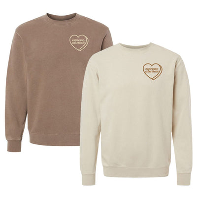 'Espresso Martini Candy Heart' Cozy Crew - United Monograms