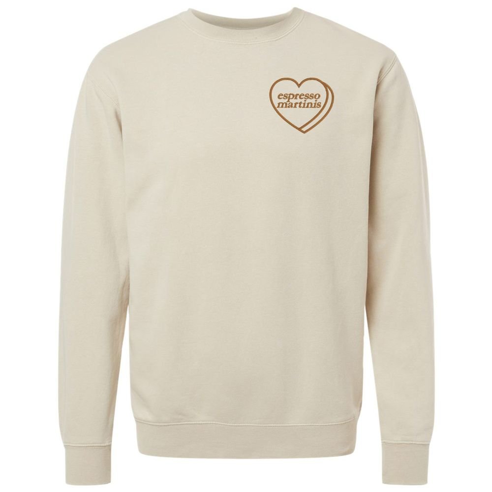 'Espresso Martini Candy Heart' Cozy Crew - United Monograms