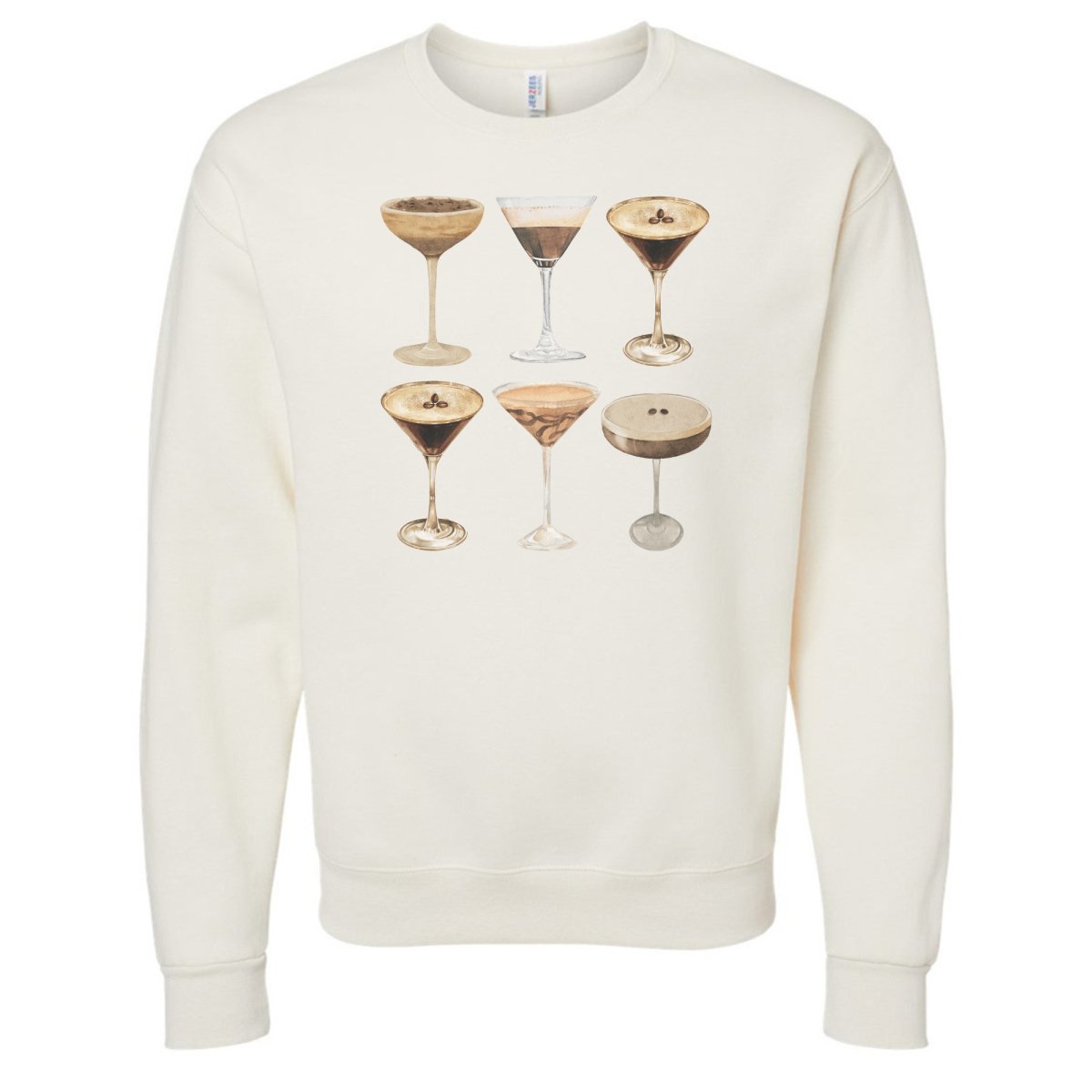 'Espresso Martini' Crewneck Sweatshirt - United Monograms