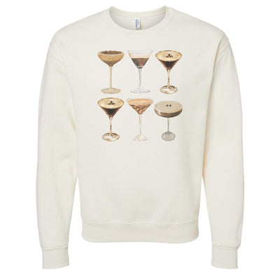'Espresso Martini' Crewneck Sweatshirt - United Monograms