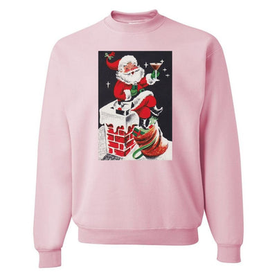 'Espresso Martini Santa' Crewneck Sweatshirt - United Monograms