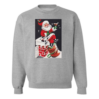 'Espresso Martini Santa' Crewneck Sweatshirt - United Monograms