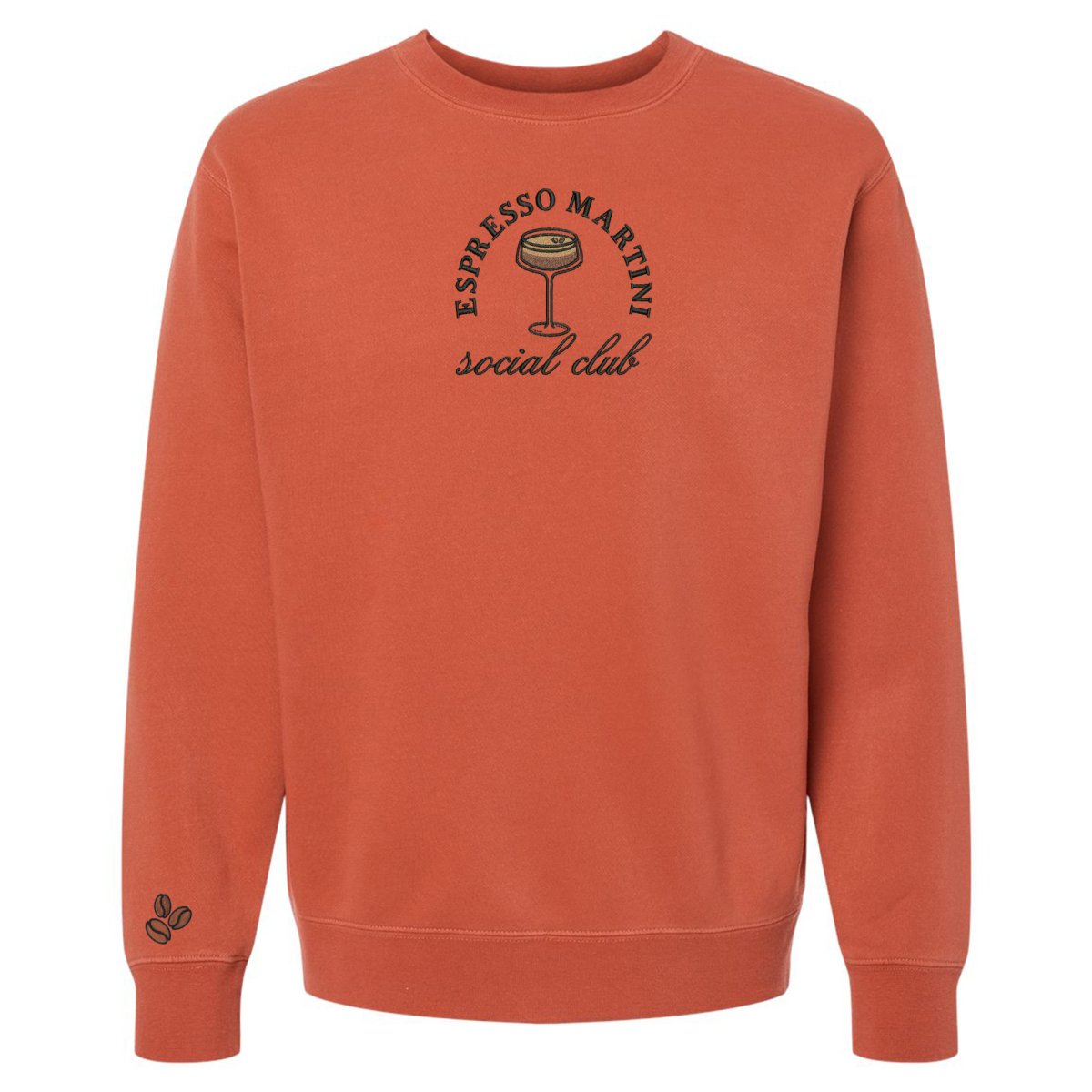 'Espresso Martini Social Club' Cozy Crew - United Monograms