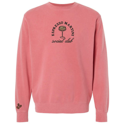 'Espresso Martini Social Club' Cozy Crew - United Monograms