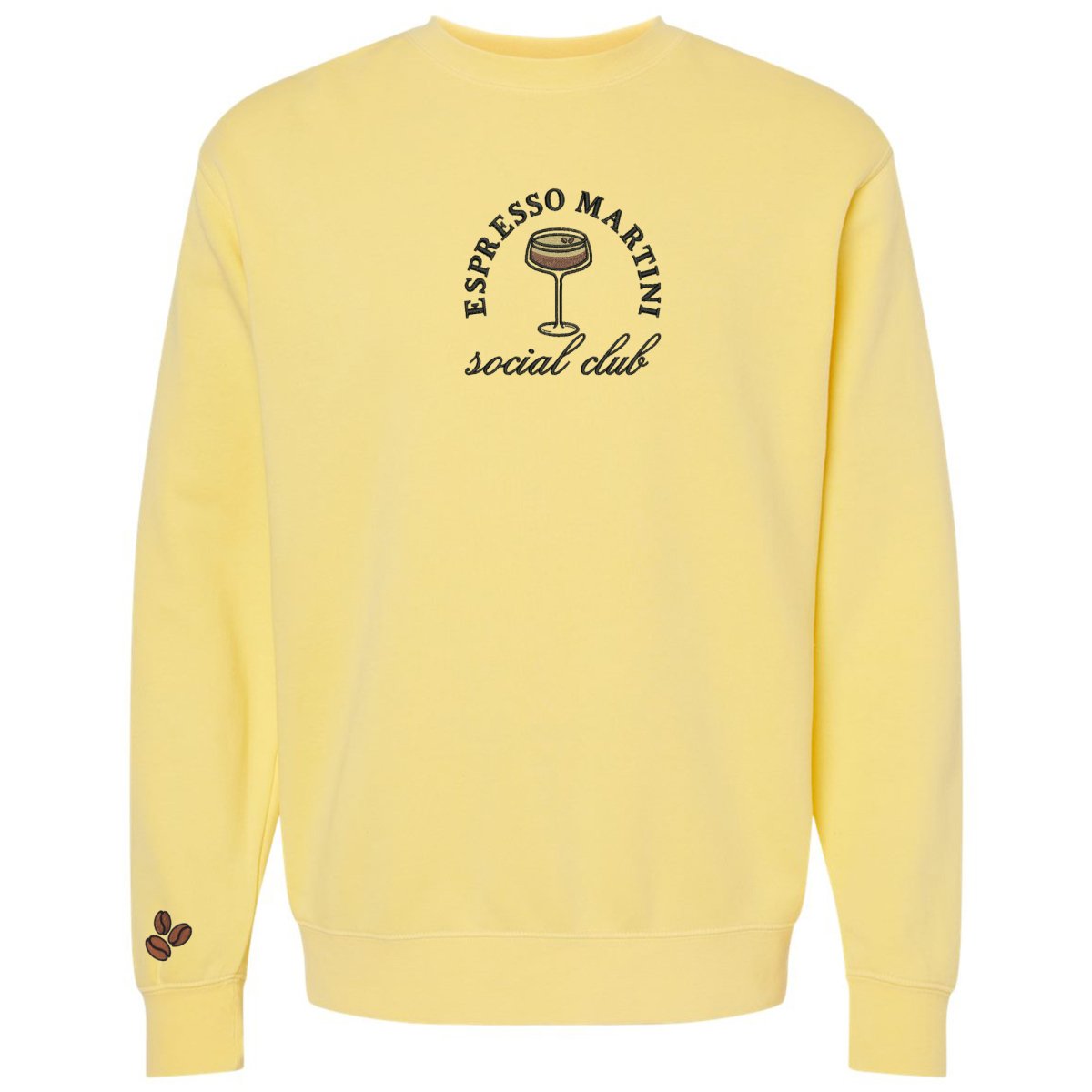 'Espresso Martini Social Club' Cozy Crew - United Monograms