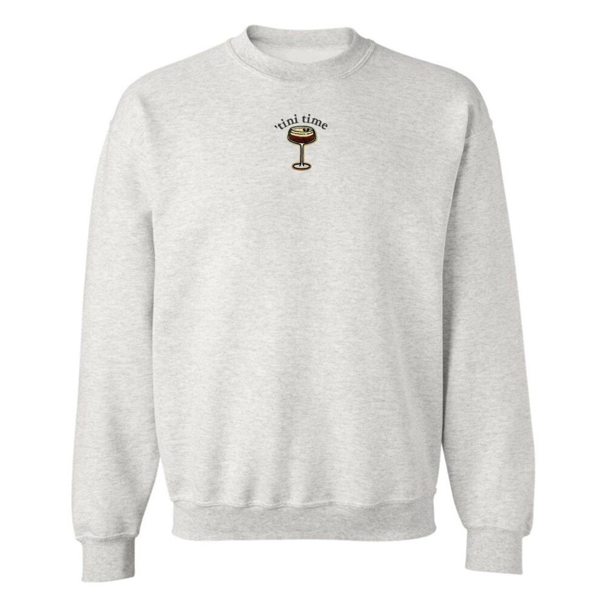 'Espresso 'Tini Time' Crewneck Sweatshirt - United Monograms