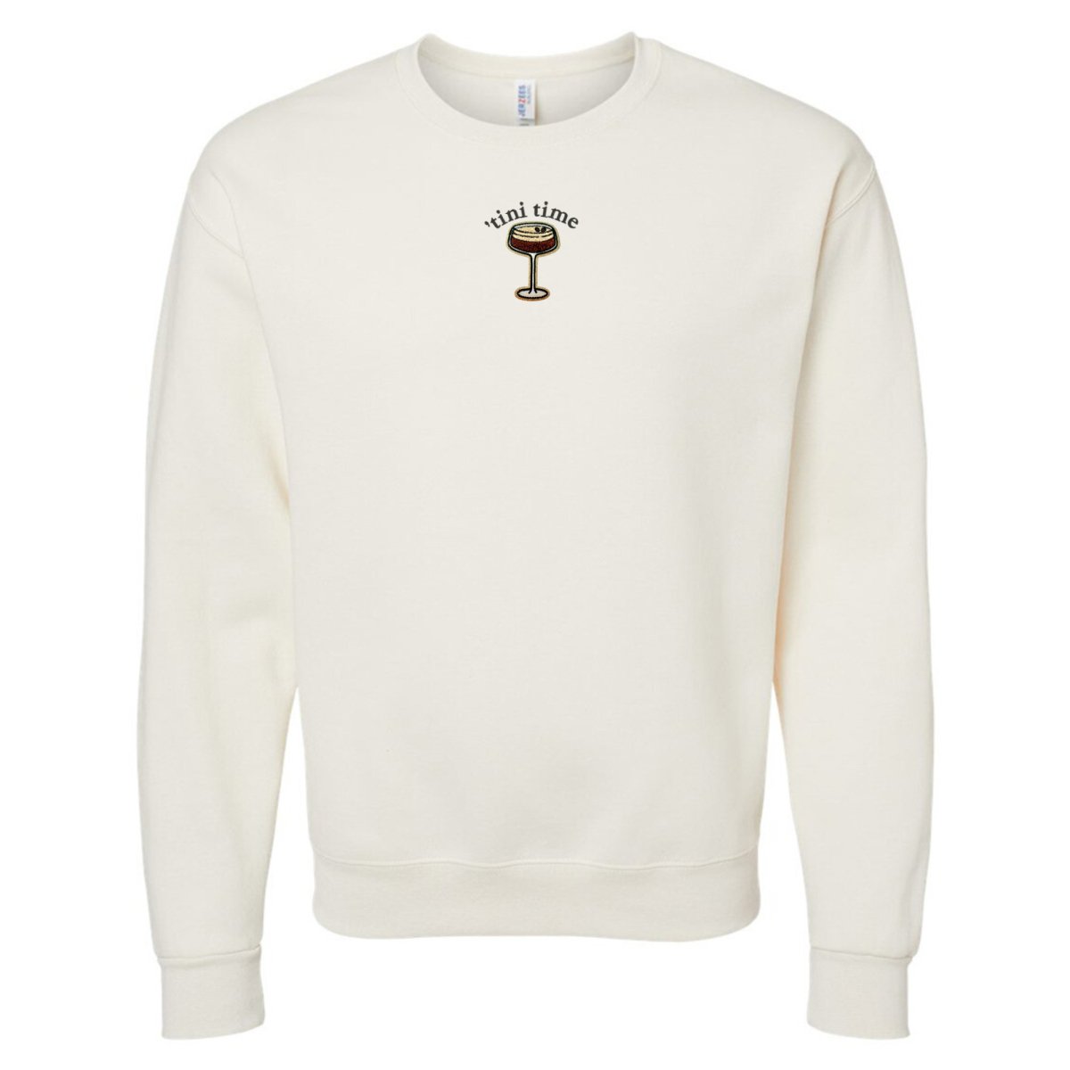 'Espresso 'Tini Time' Crewneck Sweatshirt - United Monograms