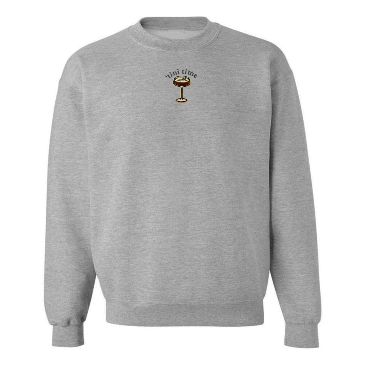 'Espresso 'Tini Time' Crewneck Sweatshirt - United Monograms