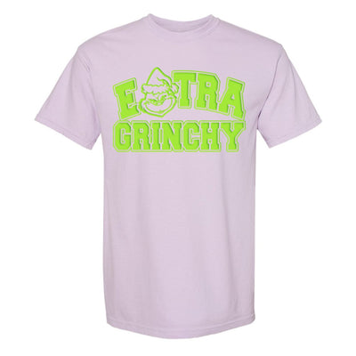 'Extra Grinchy' Puff Print T - Shirt - United Monograms