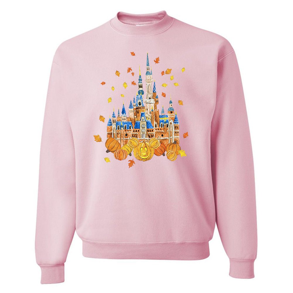 'Fall Magic Castle' Crewneck Sweatshirt - United Monograms