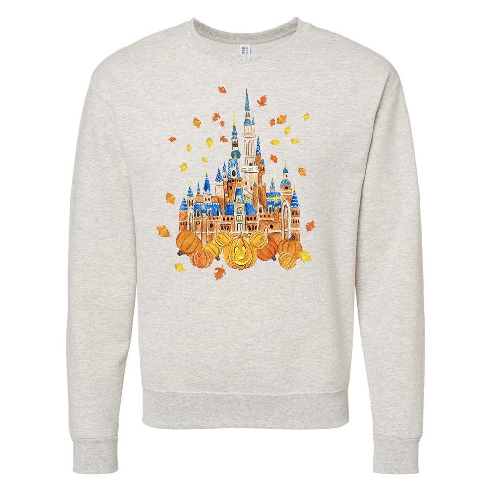 'Fall Magic Castle' Crewneck Sweatshirt - United Monograms