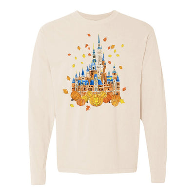 'Fall Magic Castle' Long Sleeve T-Shirt - United Monograms