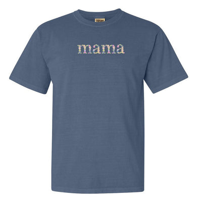 'Floral Mama' Comfort Colors T-Shirt - United Monograms