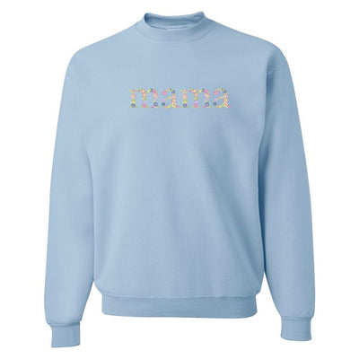 'Floral Mama' Crewneck Sweatshirt - United Monograms