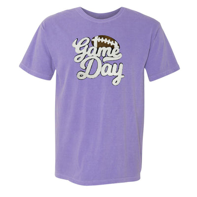 Football 'Game Day' Letter Patch T-Shirt - United Monograms