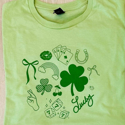 FREE! *Add to Cart* 'Please, Let Me Be Lucky' T-Shirt - United Monograms