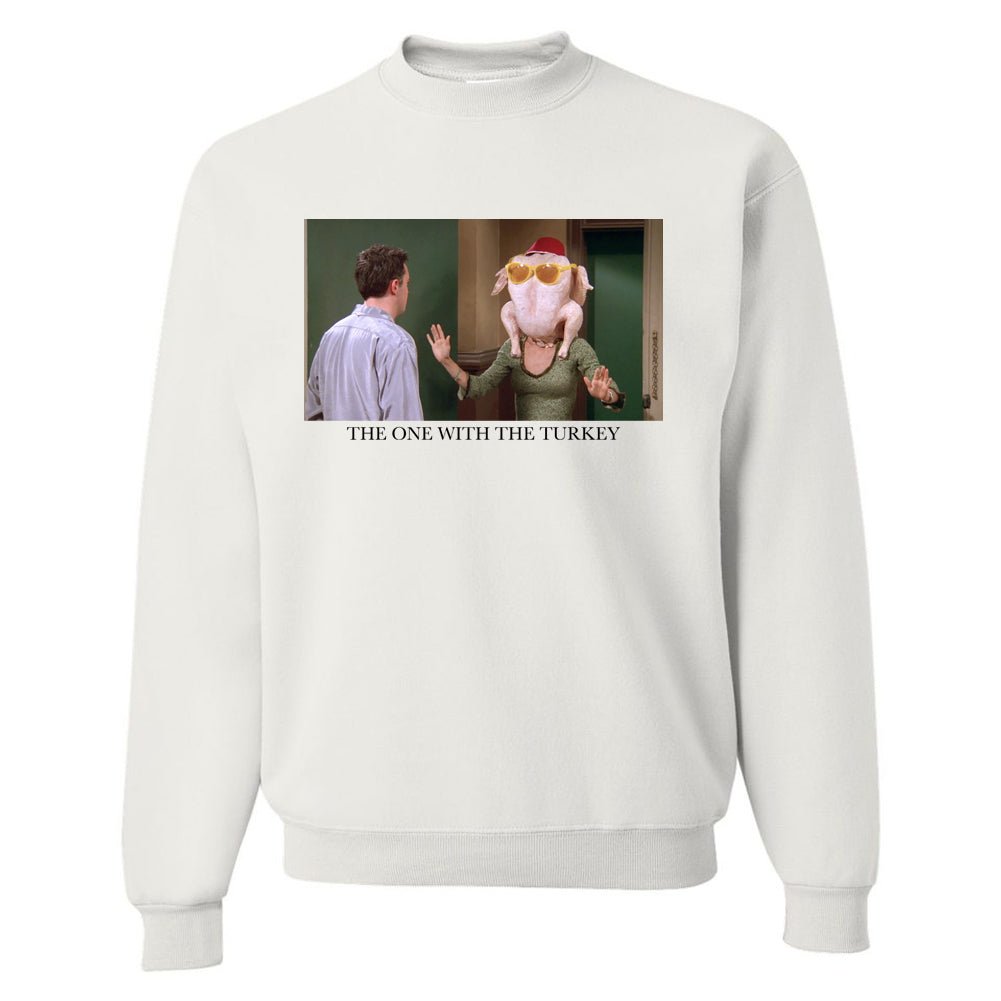 'Friends Thanksgiving Scenes' Crewneck Sweatshirt - United Monograms