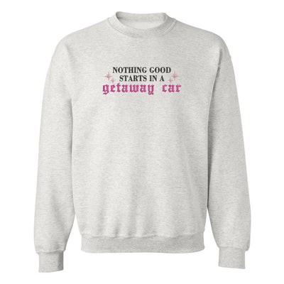 'Getaway Car' Embroidered Swiftie Sweatshirt - United Monograms