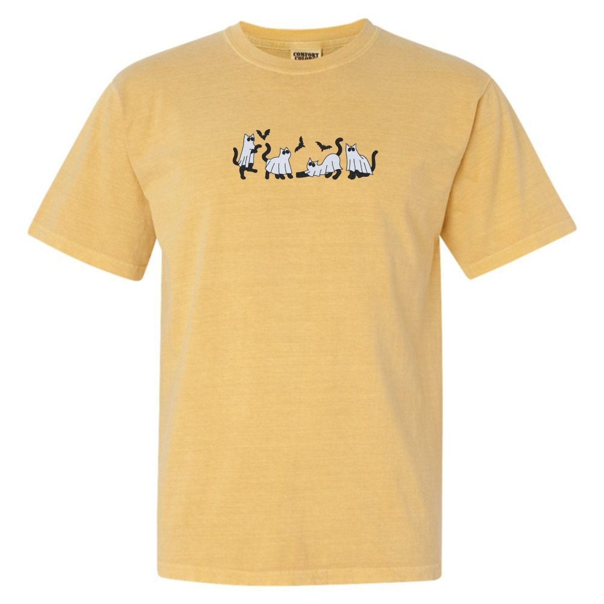 'Ghost Cats' Embroidered T-Shirt - United Monograms