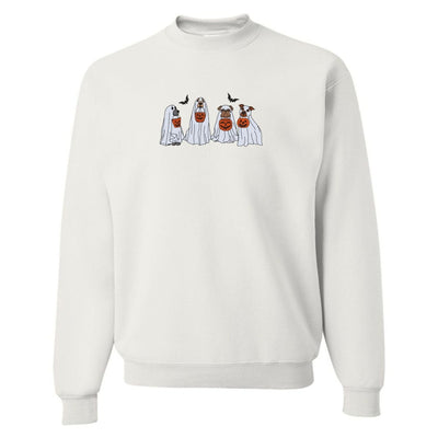 'Ghost Dogs' Embroidered Crewneck Sweatshirt - United Monograms