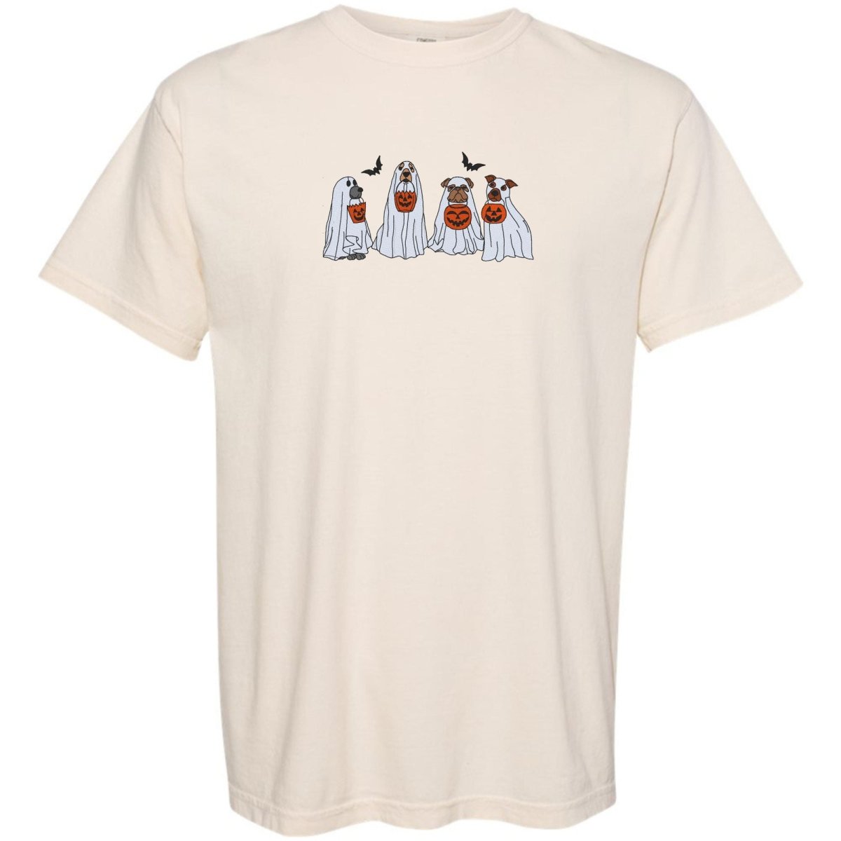 'Ghost Dogs' Embroidered T-Shirt - United Monograms