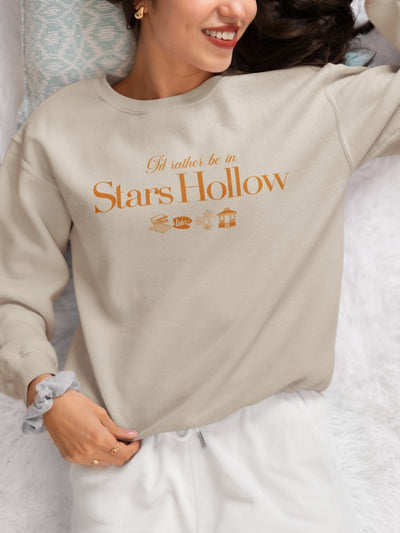 Gilmore Girls 'I'd Rather Be In Stars Hollow' Crewneck Sweatshirt - United Monograms