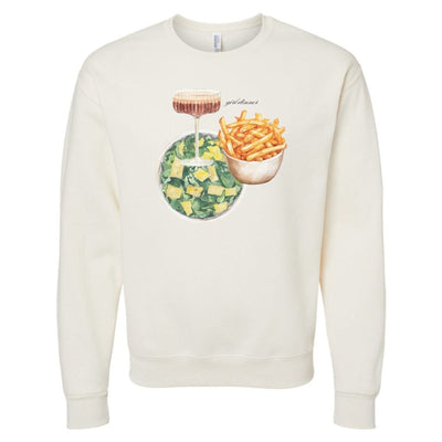 ‘Girl Dinner’ Crewneck Sweatshirt - United Monograms