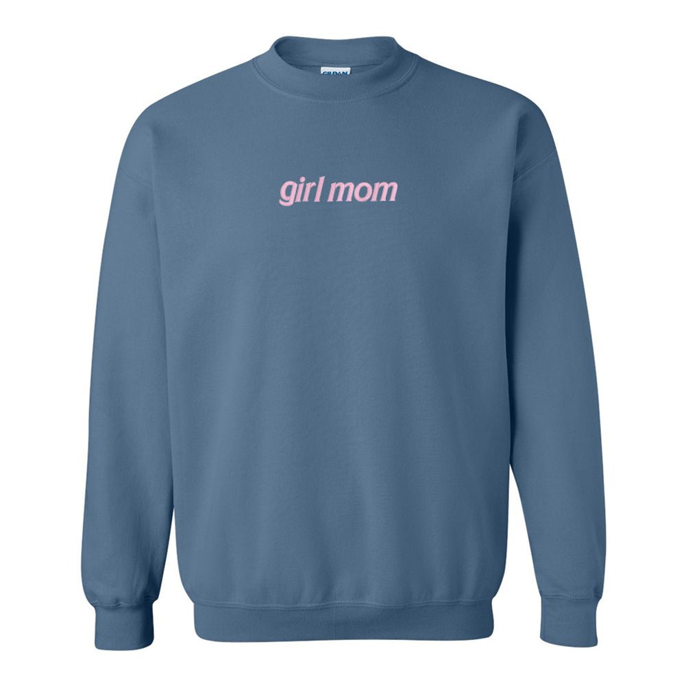 'Girl Mom' Crewneck Sweatshirt - United Monograms