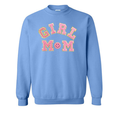 Girl Mom Letter Patch Sweatshirt - United Monograms