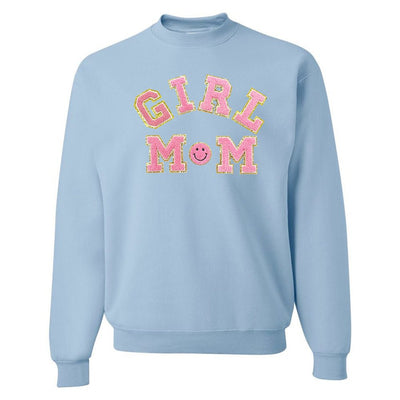 Girl Mom Letter Patch Sweatshirt - United Monograms