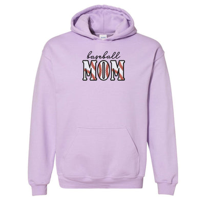 Glitter Embroidery 'Baseball Mama/Mom' Embroidered Hoodie - United Monograms