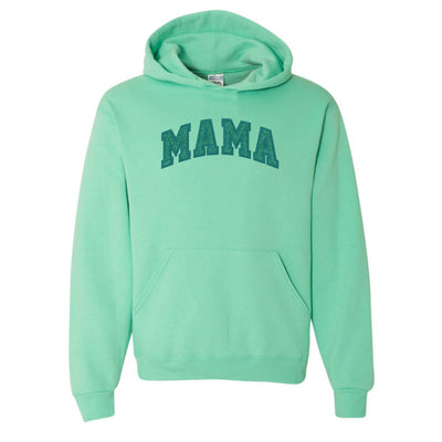 Glitter Embroidery ‘Mama’ Hoodie - United Monograms